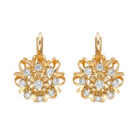 Серьги, золото, 585, 8.04г, 63121 | GoldMarket.kz