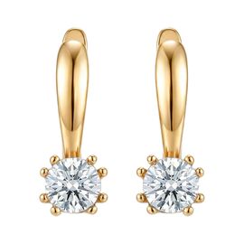 Серьги, золото, 585, 3.54г, 63132 | GoldMarket.kz