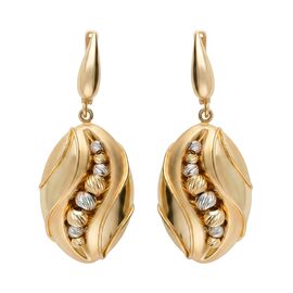 Серьги, золото, 585, 7.5г, 62178 | GoldMarket.kz