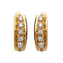 Серьги, золото, 585, 6.7г, 62192 | GoldMarket.kz