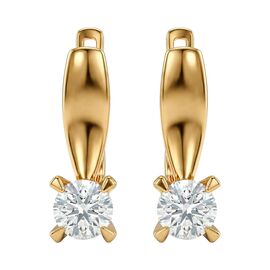 Серьги, золото, 585, 3.53г, 62412 | GoldMarket.kz