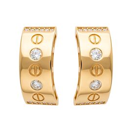 Серьги, золото, 585, 5.98г, 62455 | GoldMarket.kz