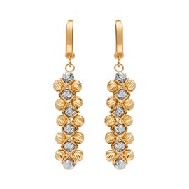 Серьги, золото, 585, 6.07г, 62559 | GoldMarket.kz