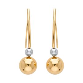 Серьги, золото, 585, 7.16г, 62560 | GoldMarket.kz