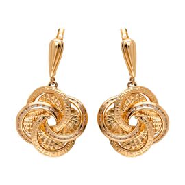 Серьги, золото, 585, 6.53г, 62639 | GoldMarket.kz