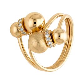 Кольцо, золото, 585, 4.26г, 62702 | GoldMarket.kz