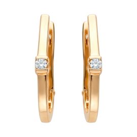 Серьги, золото, 585, 3.98г, 62716 | GoldMarket.kz