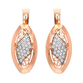Серьги, золото, 585, 4.57г, 62796 | GoldMarket.kz
