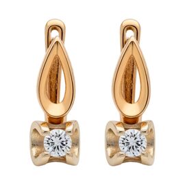 Серьги, золото, 585, 3.85г, 62872 | GoldMarket.kz
