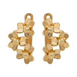 Серьги, золото, 585, 3.13г, 62884 | GoldMarket.kz