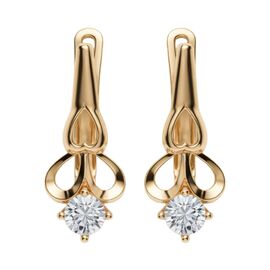 Серьги, золото, 585, 2.9г, 62916 | GoldMarket.kz