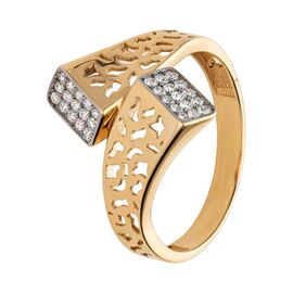 Кольцо, золото, 585, 2.6г, 62937 | GoldMarket.kz