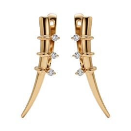 Серьги, золото, 585, 3.37г, 62963 | GoldMarket.kz