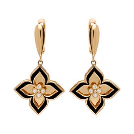 Серьги, золото, 585, 6.28г, 52200 | GoldMarket.kz