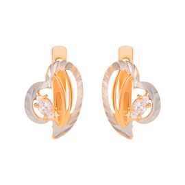 Серьги, золото, 585, 3.66г, 59749 | GoldMarket.kz