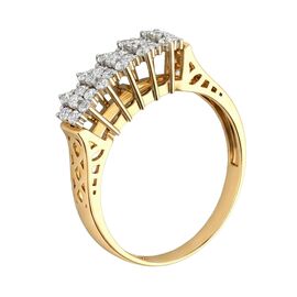 Кольцо, золото, 585, 2.02г, 61696 | GoldMarket.kz