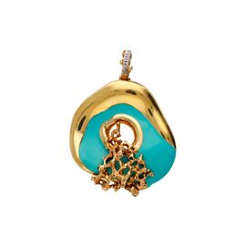 Подвеска, золото, 585, 7.33г, 62258 | GoldMarket.kz