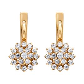Серьги, золото, 585, 4.72г, 62318 | GoldMarket.kz
