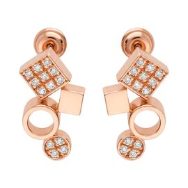 Серьги, золото, 585, 5.8г, 62550 | GoldMarket.kz