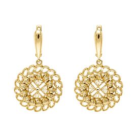 Серьги, золото, 585, 6.63г, 63052 | GoldMarket.kz