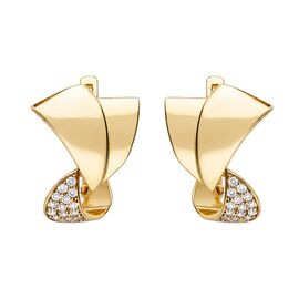 Серьги, золото, 585, 4.77г, 63126 | GoldMarket.kz