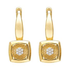 Серьги, золото, 585, 3.92г, 63131 | GoldMarket.kz