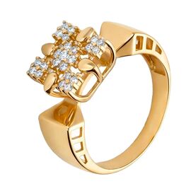 Кольцо, золото, 585, 2.63г, 63343 | GoldMarket.kz