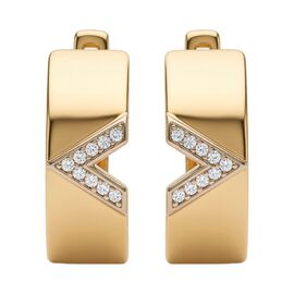 Серьги, золото, 585, 3.41г, 63427 | GoldMarket.kz