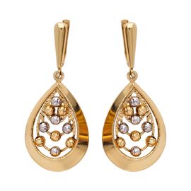 Серьги, золото, 585, 5.42г, 64068 | GoldMarket.kz