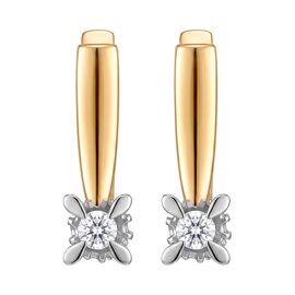 Серьги, золото, 585, 4.46г, 64070 | GoldMarket.kz