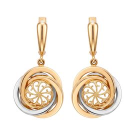 Серьги, золото, 585, 7.5г, 64076 | GoldMarket.kz