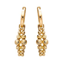Серьги, золото, 585, 5.76г, 65412 | GoldMarket.kz