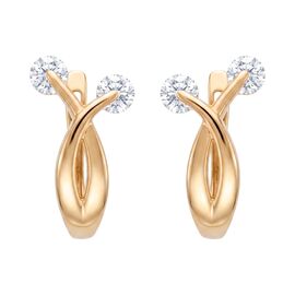 Серьги, золото, 585, 3.62г, 65440 | GoldMarket.kz