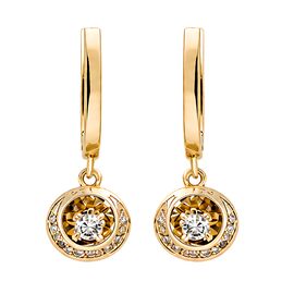 Серьги, золото, 585, 4.45г, 63323 | GoldMarket.kz