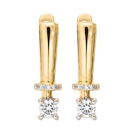 Серьги, золото, 585, 3.26г, 64436 | GoldMarket.kz