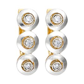 Серьги, золото, 585, 8.7г, 64468 | GoldMarket.kz
