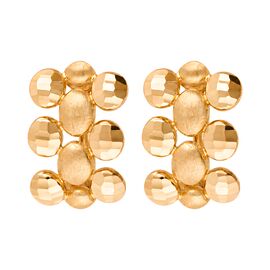 Серьги, золото, 585, 5.09г, 65043 | GoldMarket.kz