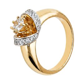 Кольцо, золото, 585, 3.88г, 65056 | GoldMarket.kz