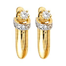 Серьги, золото, 585, 3.96г, 65072 | GoldMarket.kz
