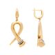 Серьги, золото, 585, 6.93г, 52527, изображение 2 | GoldMarket.kz