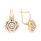 Серьги, золото, 585, 8.9г, 47938, изображение 2 | GoldMarket.kz