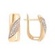 Серьги, золото, 585, 3.66г, 47723, изображение 2 | GoldMarket.kz