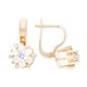 Серьги, золото, 585, 5.66г, 39378, изображение 2 | GoldMarket.kz