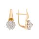Серьги, золото, 585, 6.58г, 53155, изображение 2 | GoldMarket.kz