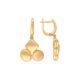 Серьги, золото, 585, 5.15г, 57085, изображение 2 | GoldMarket.kz