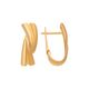 Серьги, золото, 585, 5.78г, 55400, изображение 2 | GoldMarket.kz