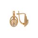 Серьги, золото, 585, 4.91г, 55572, изображение 2 | GoldMarket.kz