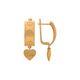 Серьги, золото, 585, 4.61г, 55801, изображение 2 | GoldMarket.kz