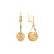 Серьги, золото, 585, 7.5г, 56223, изображение 2 | GoldMarket.kz