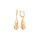 Серьги, золото, 585, 3.36г, 57205, изображение 2 | GoldMarket.kz